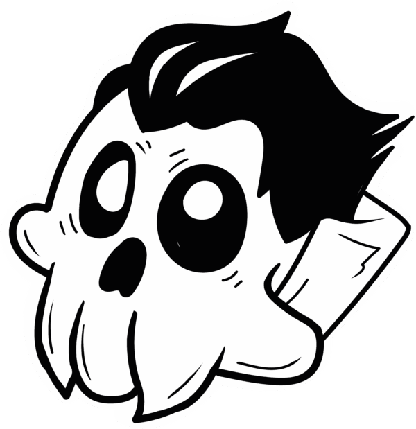 Vampire Skull Sticker