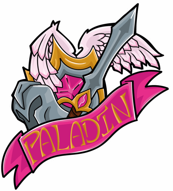 Paladin Sticker
